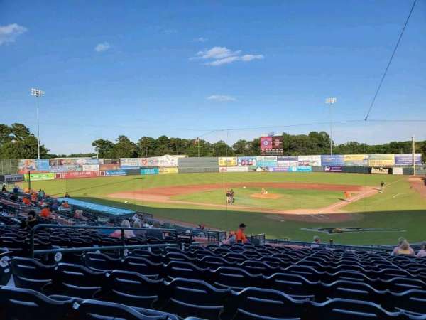 Arthur W. Perdue Stadium, section: 201, row: OO, seat: 5