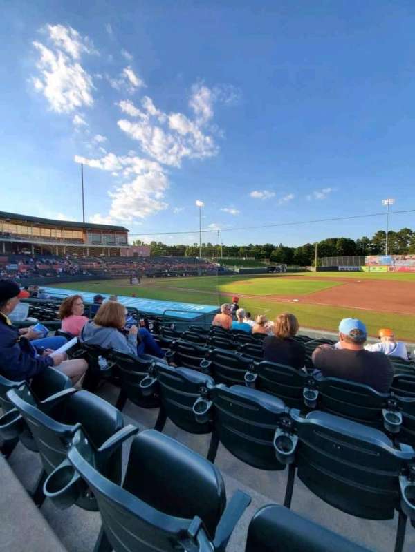 Arthur W. Perdue Stadium, section: 118, row: J, seat: 5