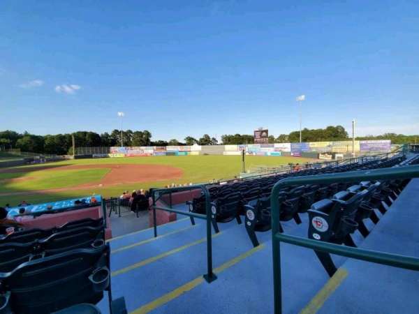Arthur W. Perdue Stadium, section: 210, row: GG, seat: 1