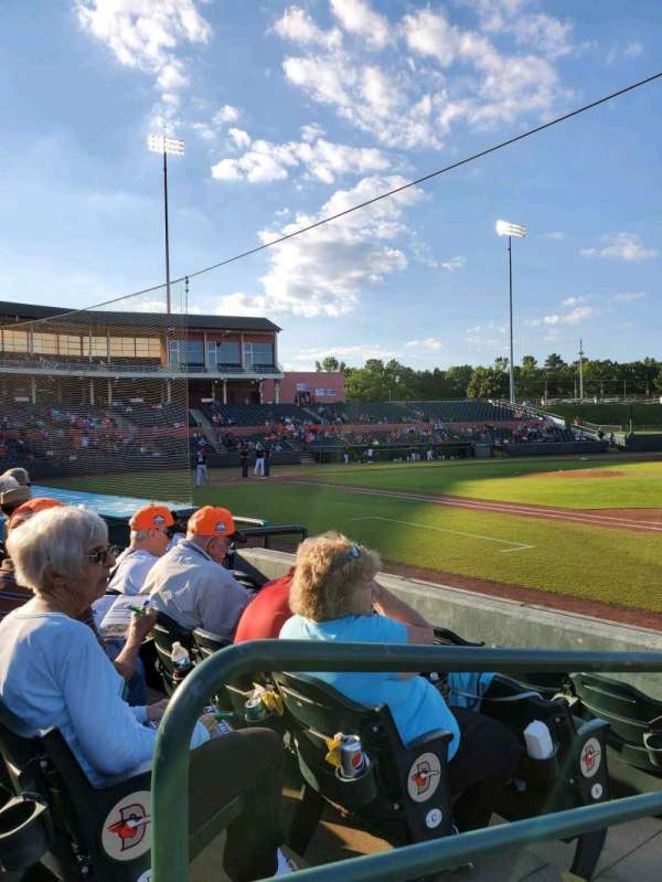 Arthur W. Perdue Stadium, section: 120, row: E, seat: 6