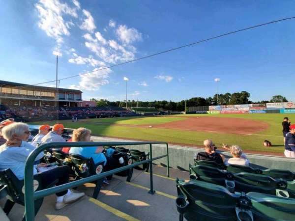 Arthur W. Perdue Stadium, section: 120, row: E, seat: 6