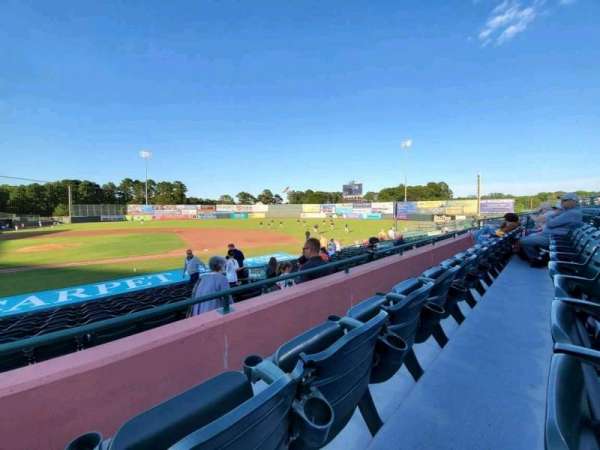 Arthur W. Perdue Stadium, section: 210, row: BB, seat: 15