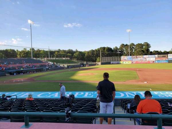 Arthur W. Perdue Stadium, section: 210, row: BB, seat: 9