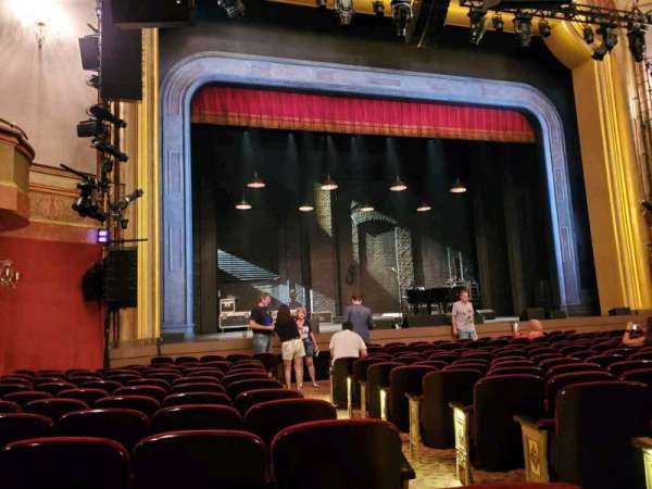 St. James Theatre, section: Orchestra L, row: M, seat: 5