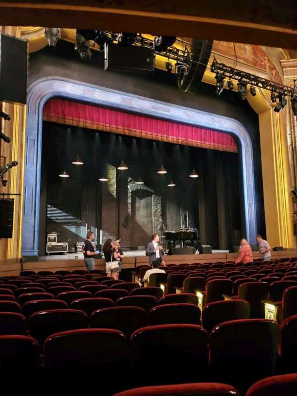 St. James Theatre, section: Orchestra L, row: M, seat: 11