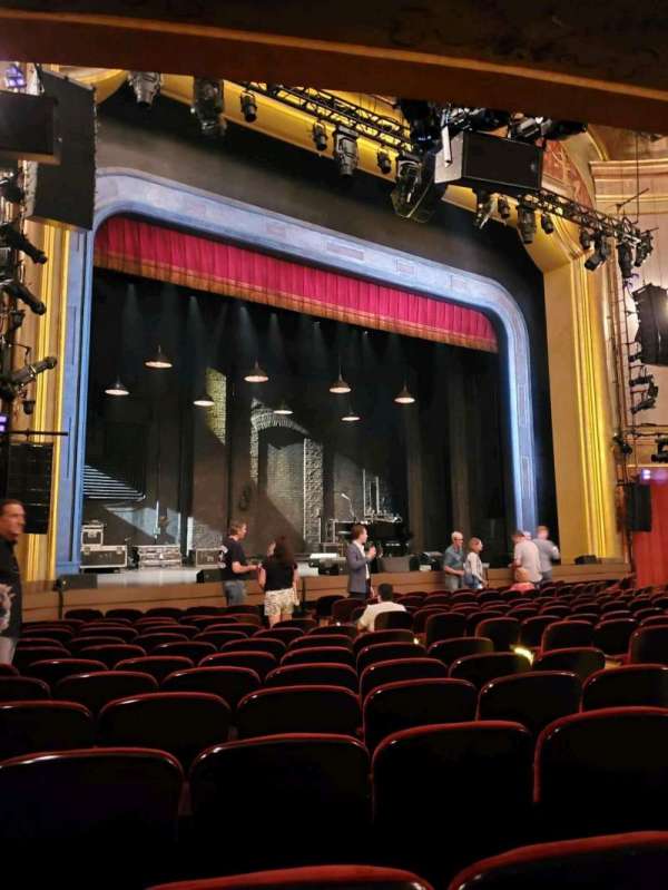 St. James Theatre, section: Orchestra L, row: M, seat: 17
