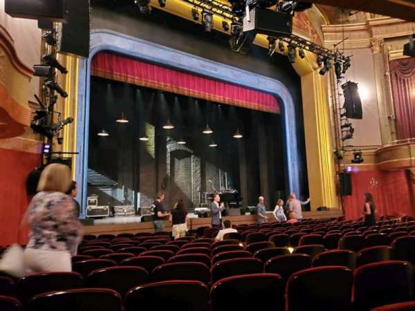 St. James Theatre, section: Orchestra L, row: M, seat: 17