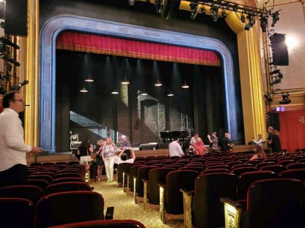 St. James Theatre, section: Orchestra L, row: M, seat: 3