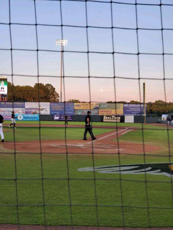 Arthur W. Perdue Stadium, section: 105 Field Box, row: A, seat: 1