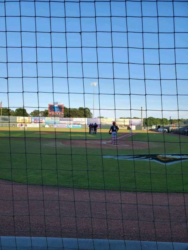 Arthur W. Perdue Stadium, section: 105 Field Box, row: A, seat: 1