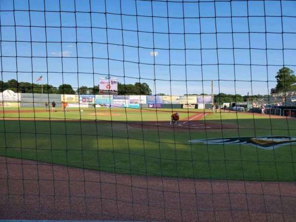 Arthur W. Perdue Stadium, section: 105 Field Box, row: A, seat: 3