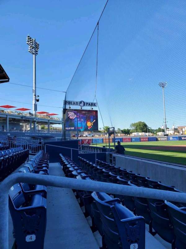 Polar Park, section: 6, row: 4, seat: 1