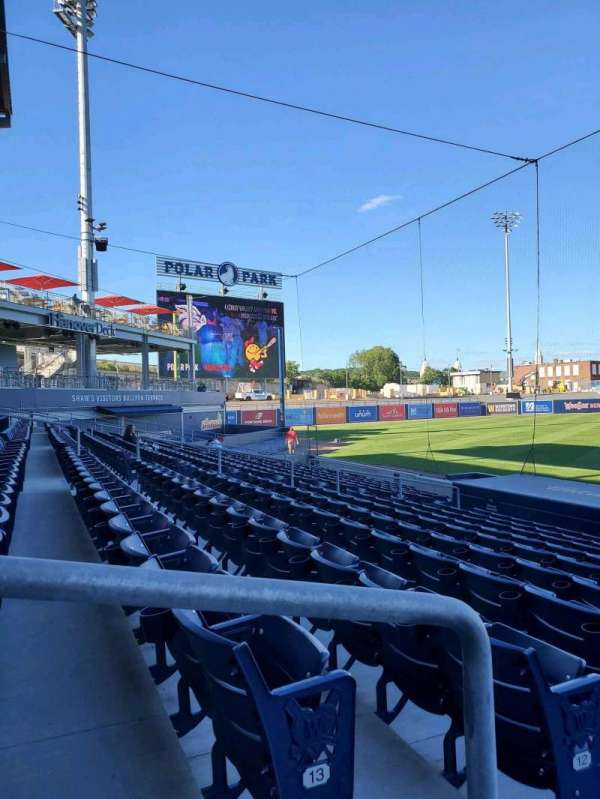 Polar Park, section: 4, row: 14, seat: 1