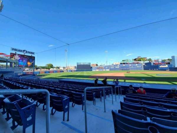Polar Park, section: 4, row: 14, seat: 1