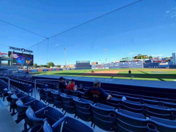 Polar Park, section: 4, row: 10, seat: 7