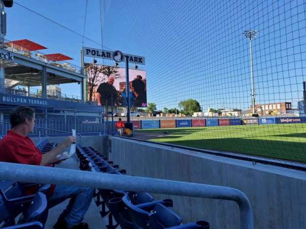 Polar Park, section: 2, row: 2, seat: 1