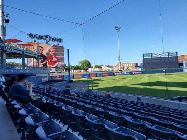Polar Park, section: 2, row: 12, seat: 16