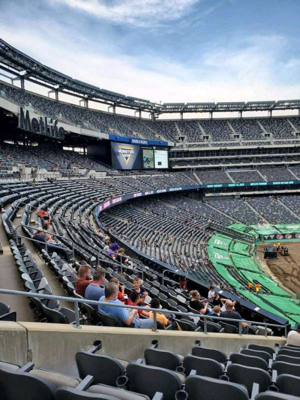 MetLife Stadium, section: 245C, row: 10, seat: 2