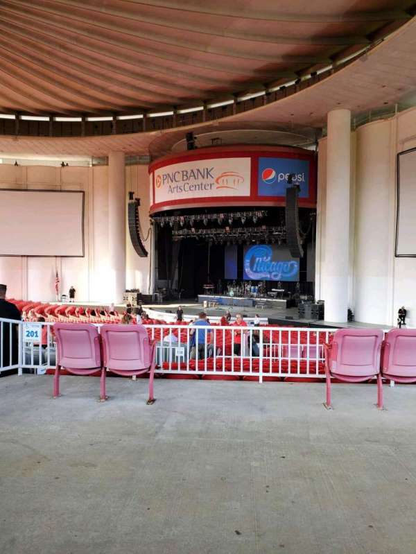 PNC Bank Arts Center, section: 301, row: A, seat: 22