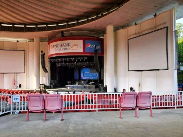PNC Bank Arts Center, section: 301, row: A, seat: 20