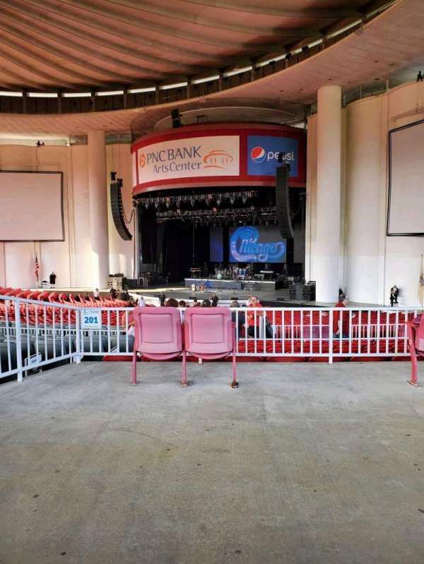 PNC Bank Arts Center, section: 301, row: A, seat: 18
