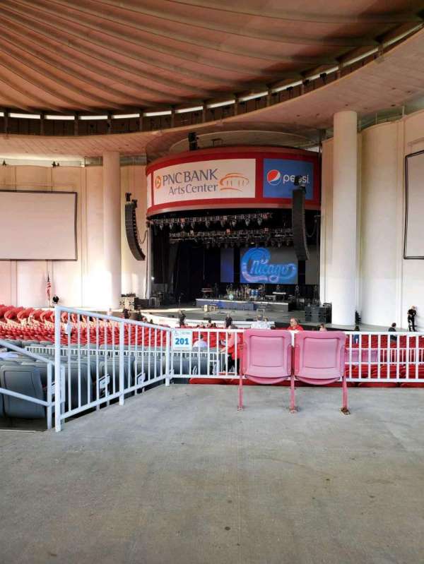 PNC Bank Arts Center, section: 301, row: A, seat: 14