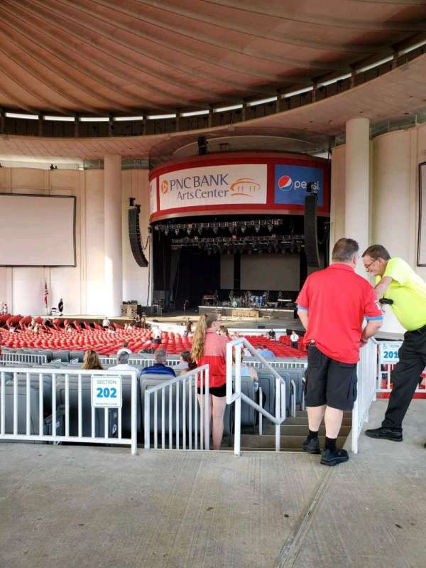 PNC Bank Arts Center, section: 301, row: A, seat: 4
