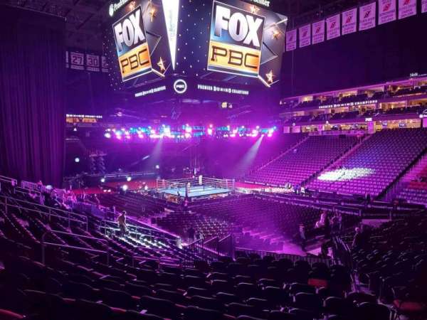 Prudential Center, section: 22, row: 18, seat: 8