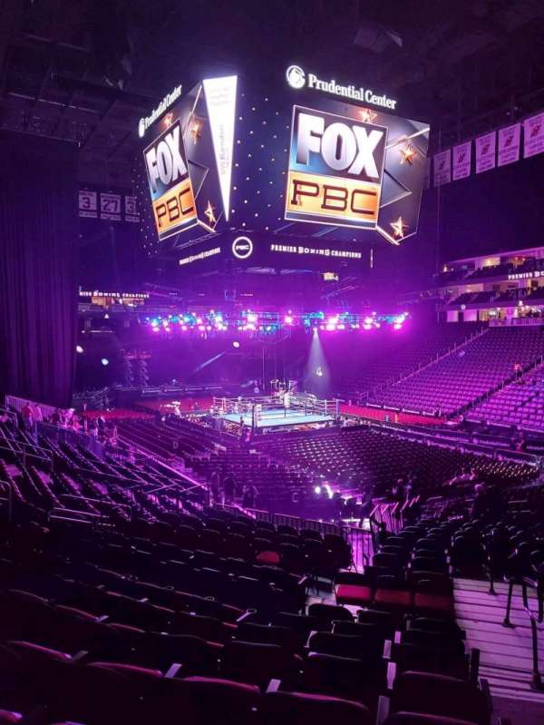 Prudential Center, section: 22, row: 18, seat: 1
