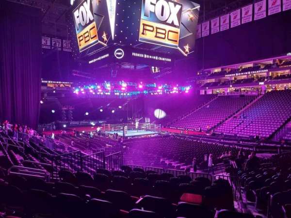 Prudential Center, section: 22, row: 14, seat: 6