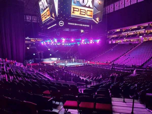 Prudential Center, section: 22, row: 14, seat: 1