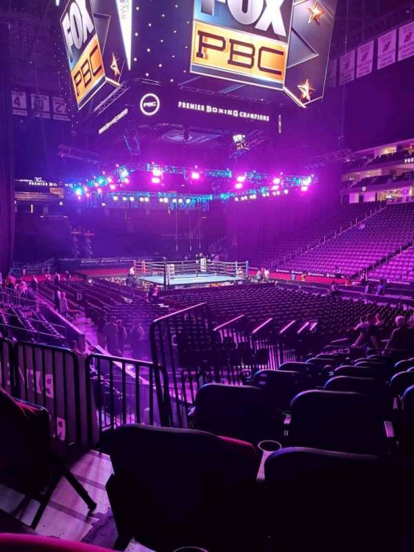 Prudential Center, section: 22, row: 9, seat: 1