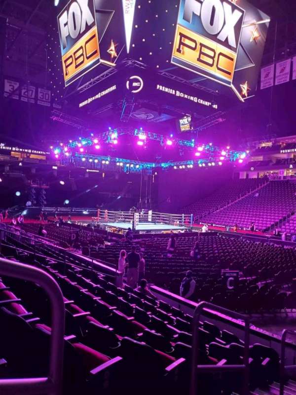 Prudential Center, section: 22, row: 8, seat: 11