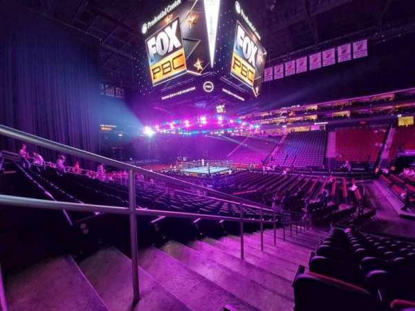 Prudential Center, section: 21, row: 12, seat: 14