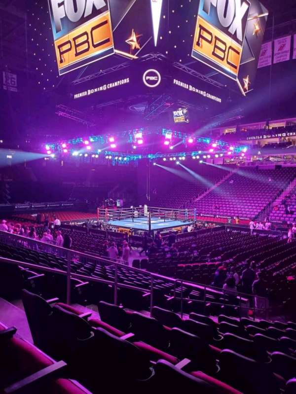 Prudential Center, section: 21, row: 12, seat: 9