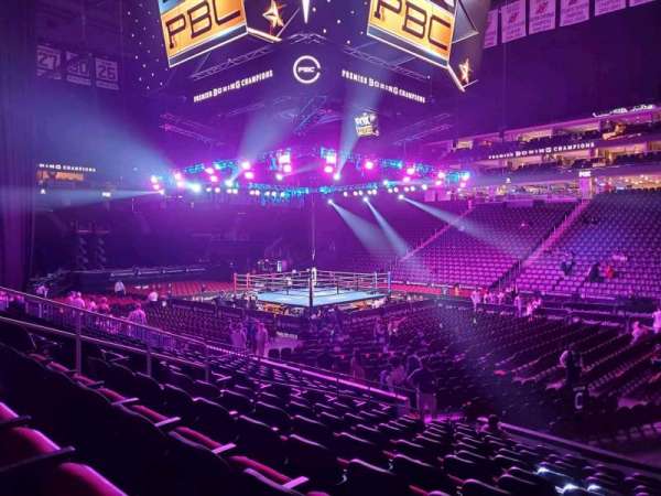 Prudential Center, section: 21, row: 12, seat: 4