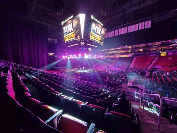 Prudential Center, section: 21, row: 15, seat: 1