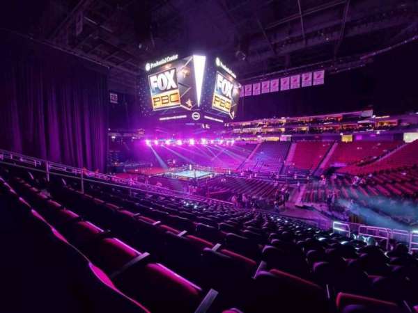 Prudential Center, section: 21, row: 20, seat: 7