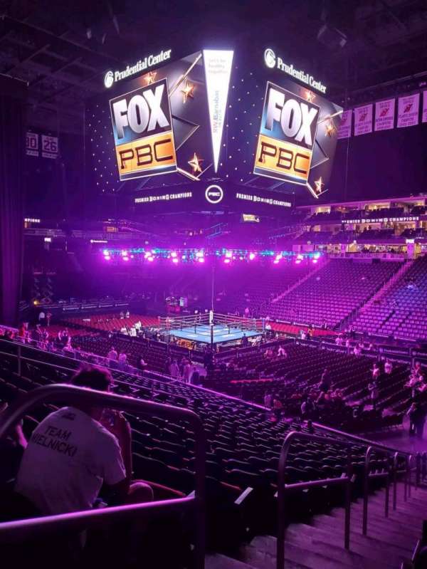 Prudential Center, section: 22, row: 21, seat: 25