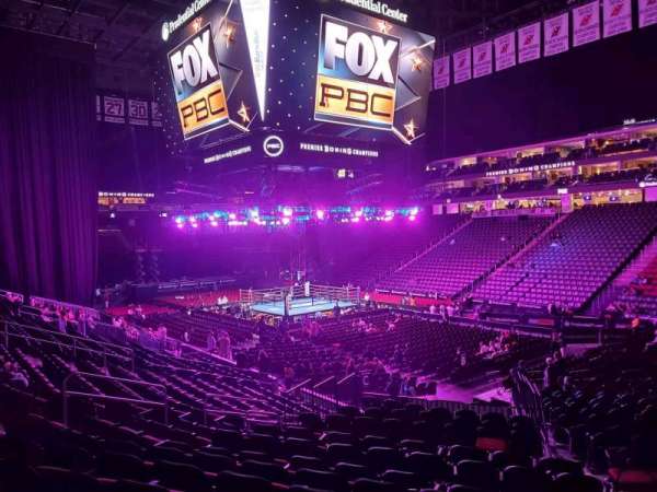 Prudential Center, section: 22, row: 18, seat: 8