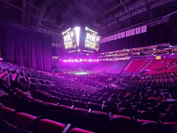 Prudential Center, section: 22, row: 18, seat: 13