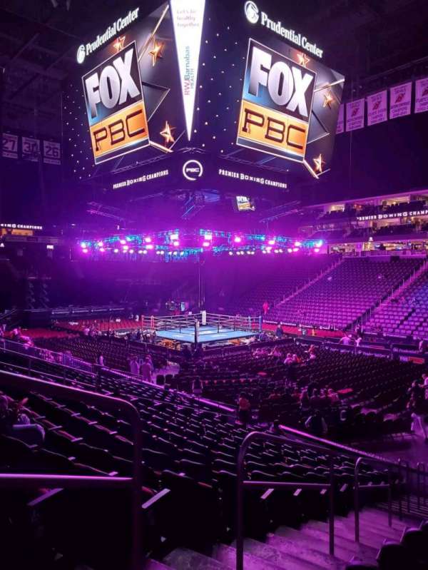 Prudential Center, section: 22, row: 15, seat: 19