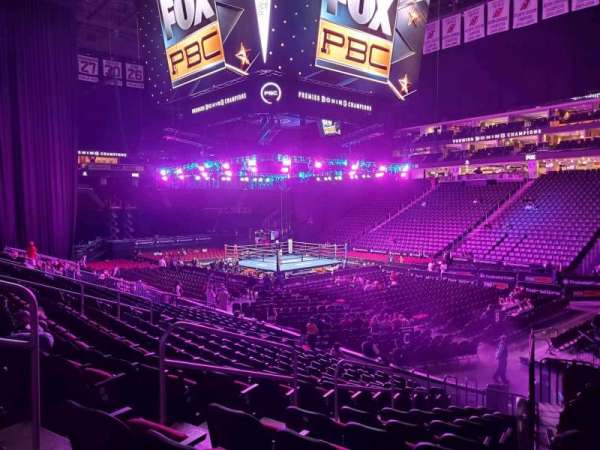 Prudential Center, section: 22, row: 15, seat: 16