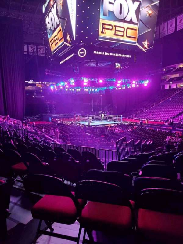 Prudential Center, section: 22, row: 12, seat: 1