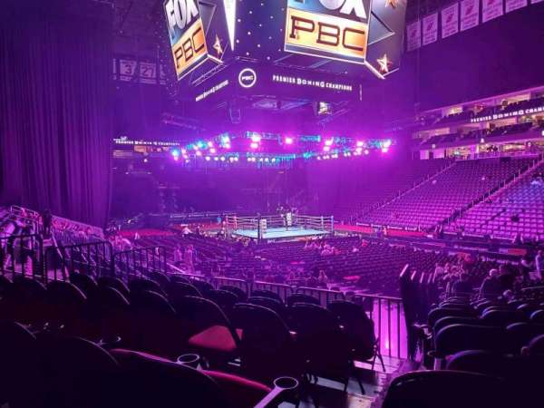 Prudential Center, section: 22, row: 12, seat: 3