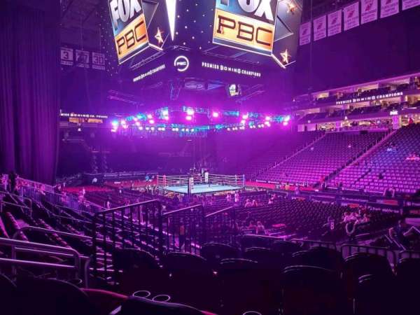 Prudential Center, section: 22, row: 12, seat: 8