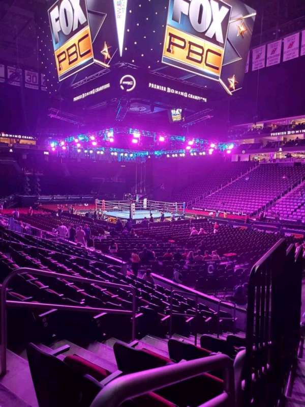 Prudential Center, section: 22, row: 11, seat: 12