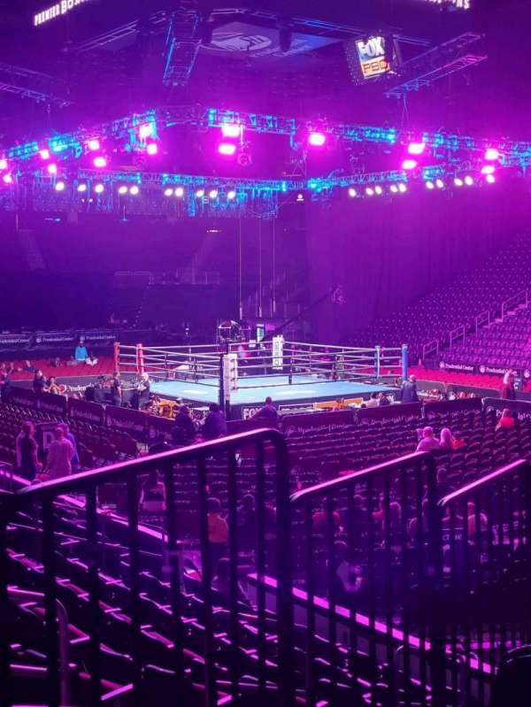 Prudential Center, section: 22, row: 11, seat: 10