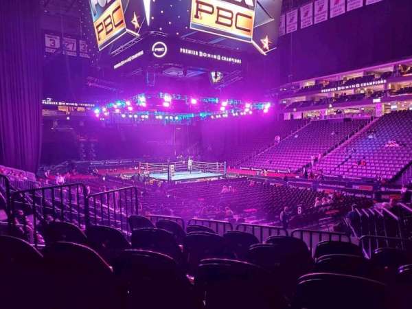 Prudential Center, section: 22, row: 11, seat: 6