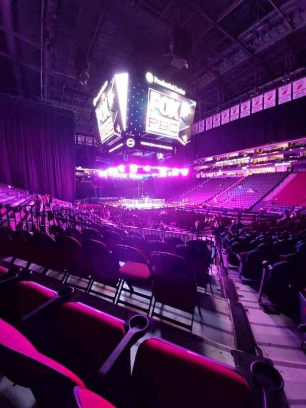 Prudential Center, section: 22, row: 11, seat: 4